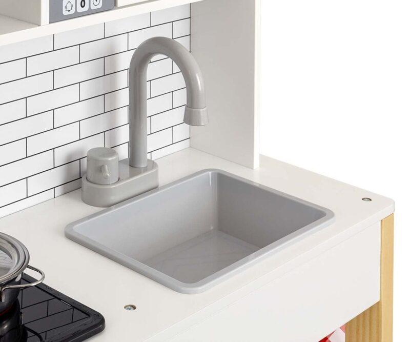 Milly Mally Esket Grey - fridge and sink