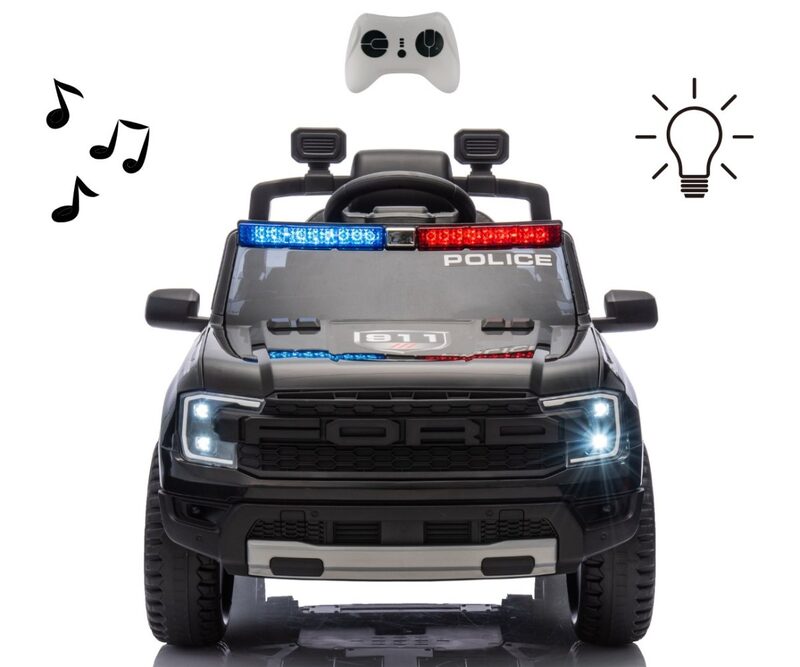 Milly Mally Ford Ranger Police Black - opening doors