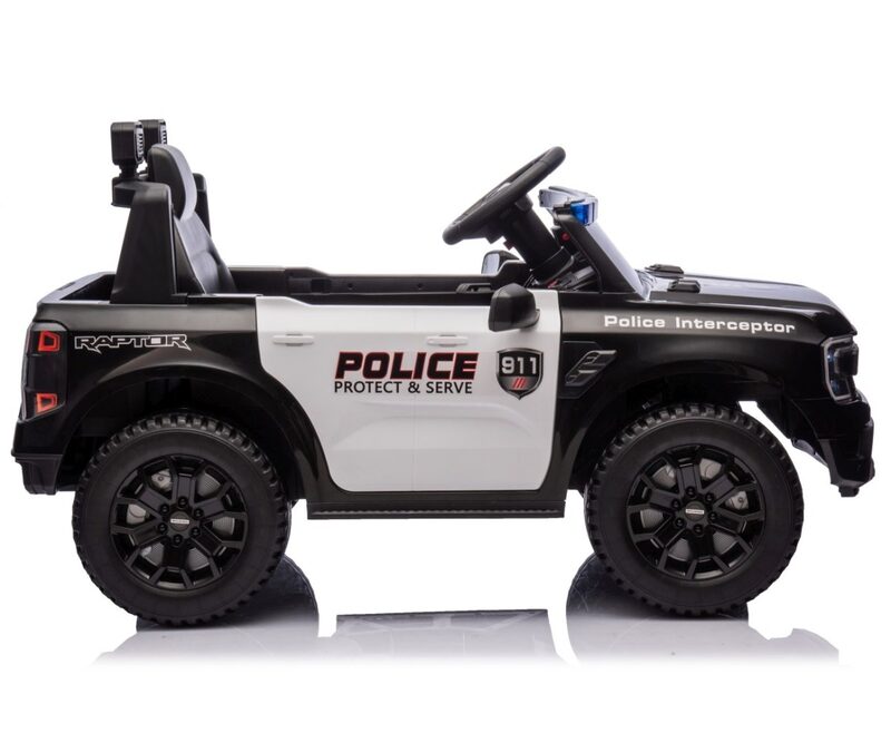 Milly Mally Ford Ranger Police Black - rear boot