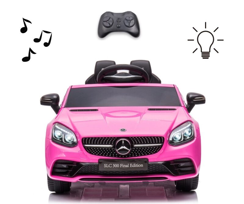 Milly Mally Mercedes-Benz SLC Pink — przód z grillem Mercedes