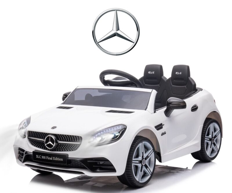 Milly Mally Mercedes-Benz SLC Ride-On Car White