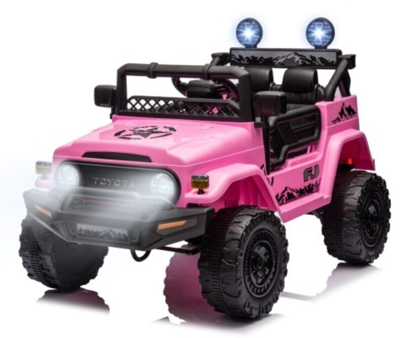 Milly Mally Toyota FJ Cruiser Pink — widok z przodu