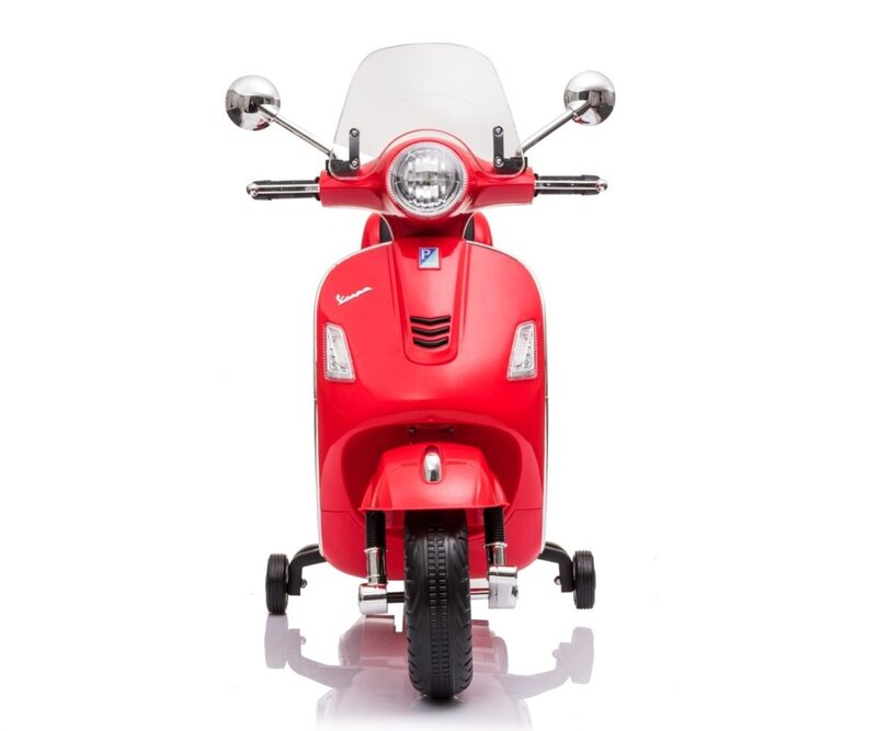 Milly Mally Vespa GTS Super Red - LED lights and windshield