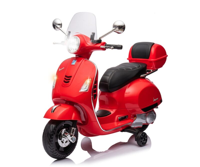 Milly Mally Vespa GTS Super Ride-On Scooter Red