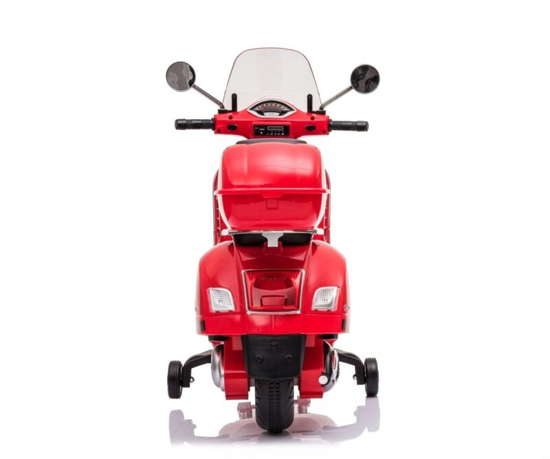 Milly Mally Vespa GTS Super Red - handlebar multimedia