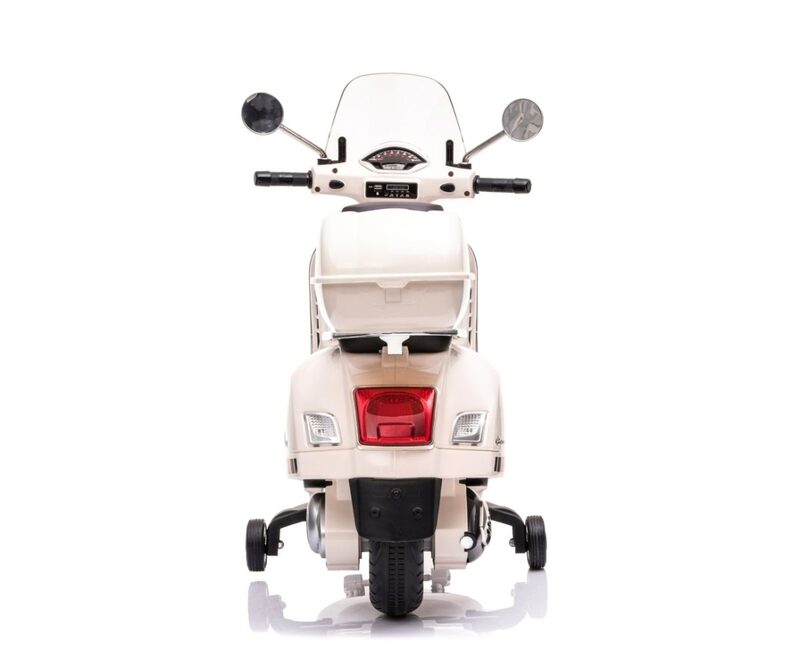 Milly Mally Vespa GTS Super White - handlebar multimedia