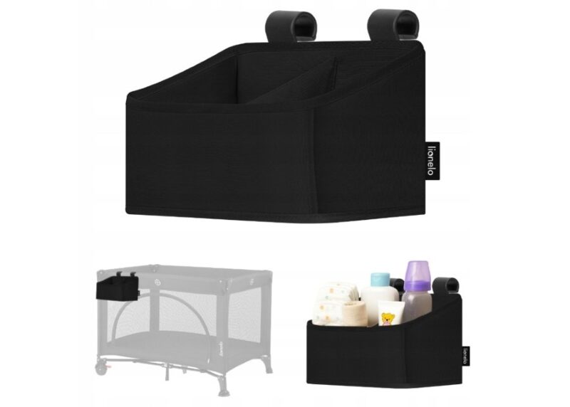 Lionelo Sidepocket Small cot organiser with two compartments