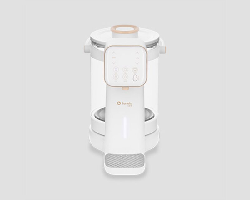 Lionelo Babypresto 2.0 — temperature control from 40 to 100 degrees Celsius