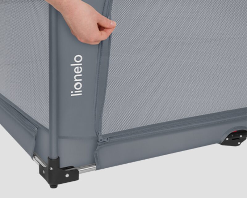 Lionelo Florence XL dva boční vchody na zip pro samostatné dítě