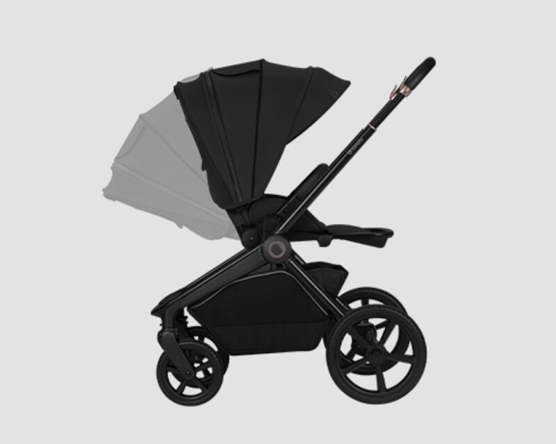 Lionelo Freya 2v1 — sedatko XXL s operadlem 50 cm a 90 cm plochou pro spani