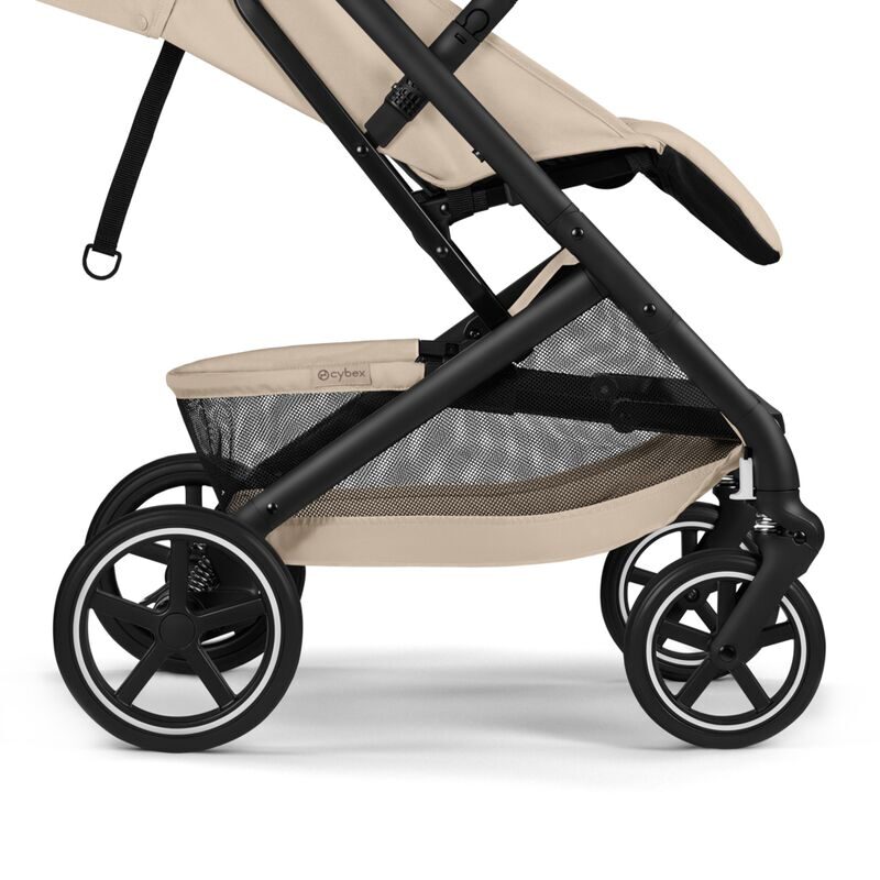 Cybex Beezy all-terrain wheels with suspension detail