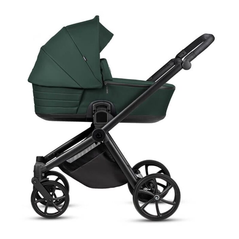 Gondola Tutis Mio 3+ widok z boku Black Edition Pacific Green