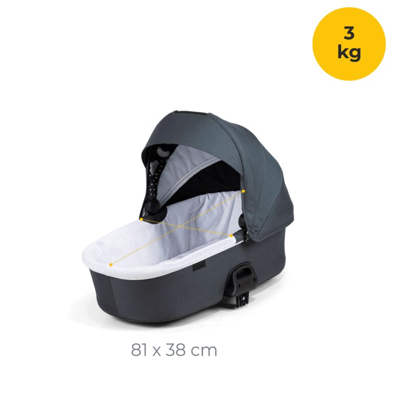 Wymiary siedziska spacerowego Tutis Leo3+