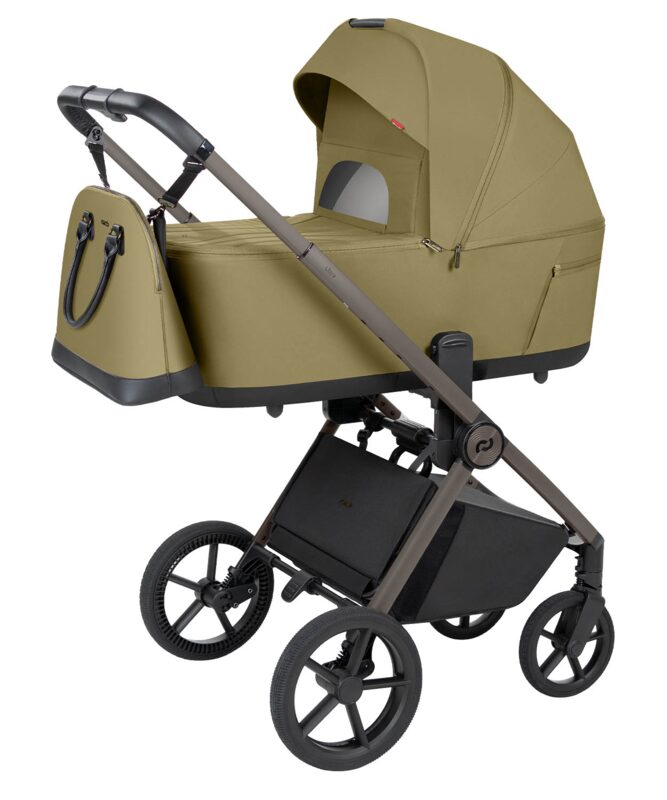 Carrello Ultra F 2w1 w kolorze Clover Green — wózek ze składaną gondolą