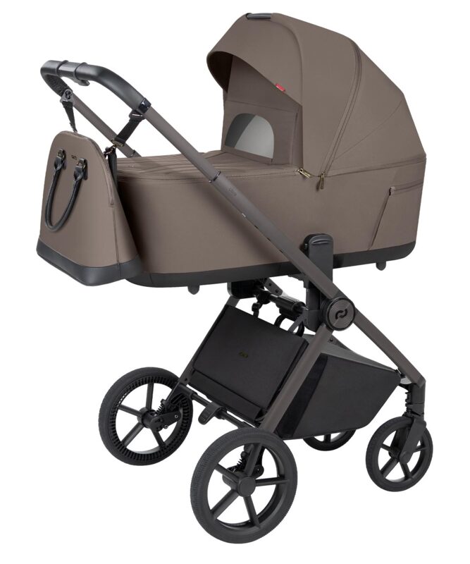 Carrello Ultra F 2w1 Sugar Brown — duże koła gumowe