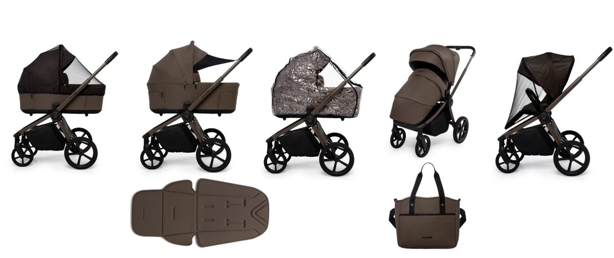 Muuvo Fold &mdash; zestaw akcesori&oacute;w: moskitiera, folia, &sacute;piworek, torba, wk&lstrok;adka memory foam