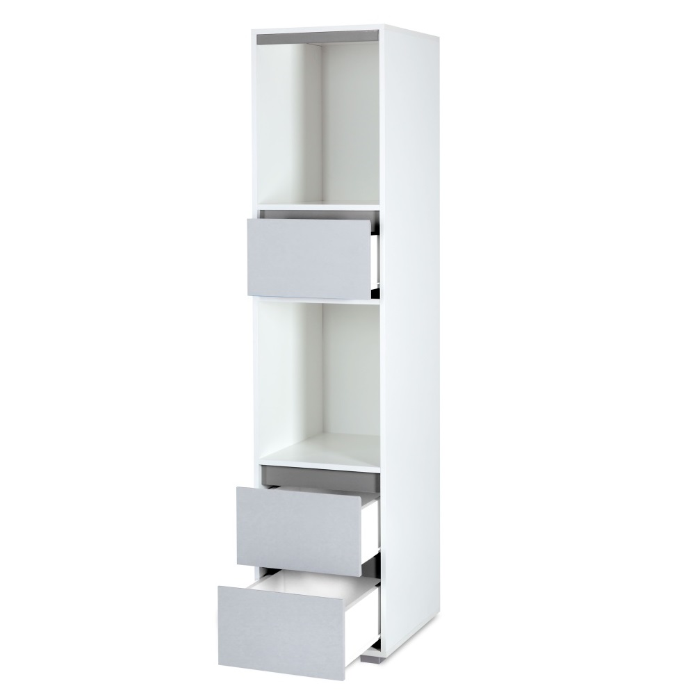LittleSky by Klupś Dalia regál Antracyt-dąb police
