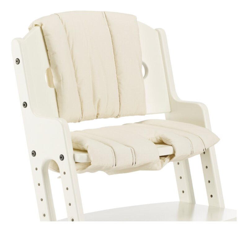 Baby Dan podsedák Comfort (krémový) na stoličke DanChair