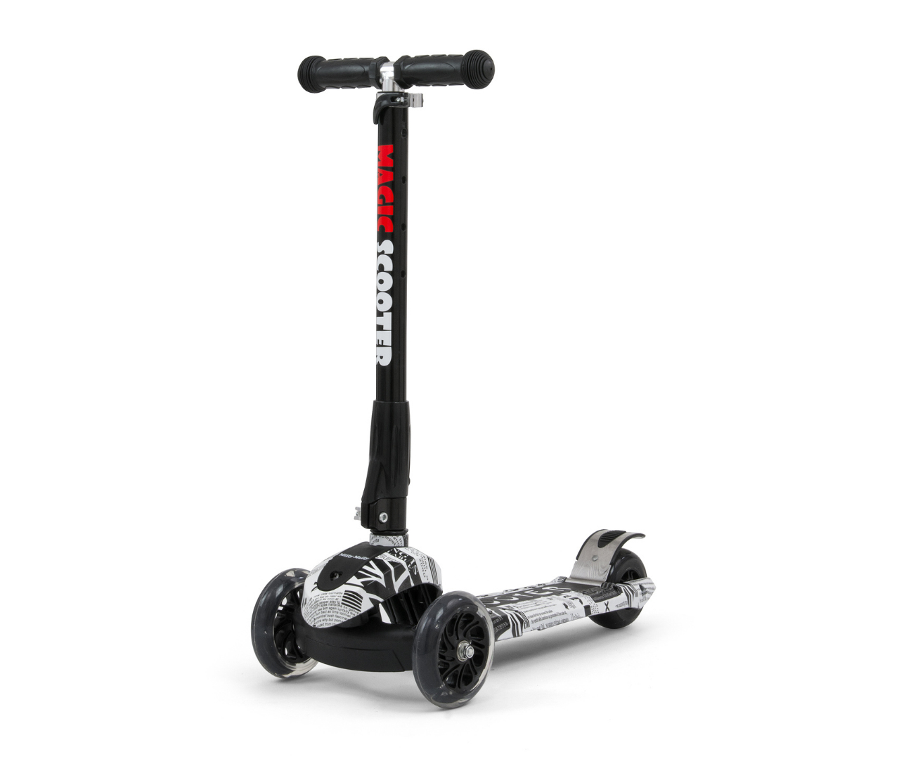 Milly Mally Magic Scooter - safe and comfortable three-wheeled scooter for children