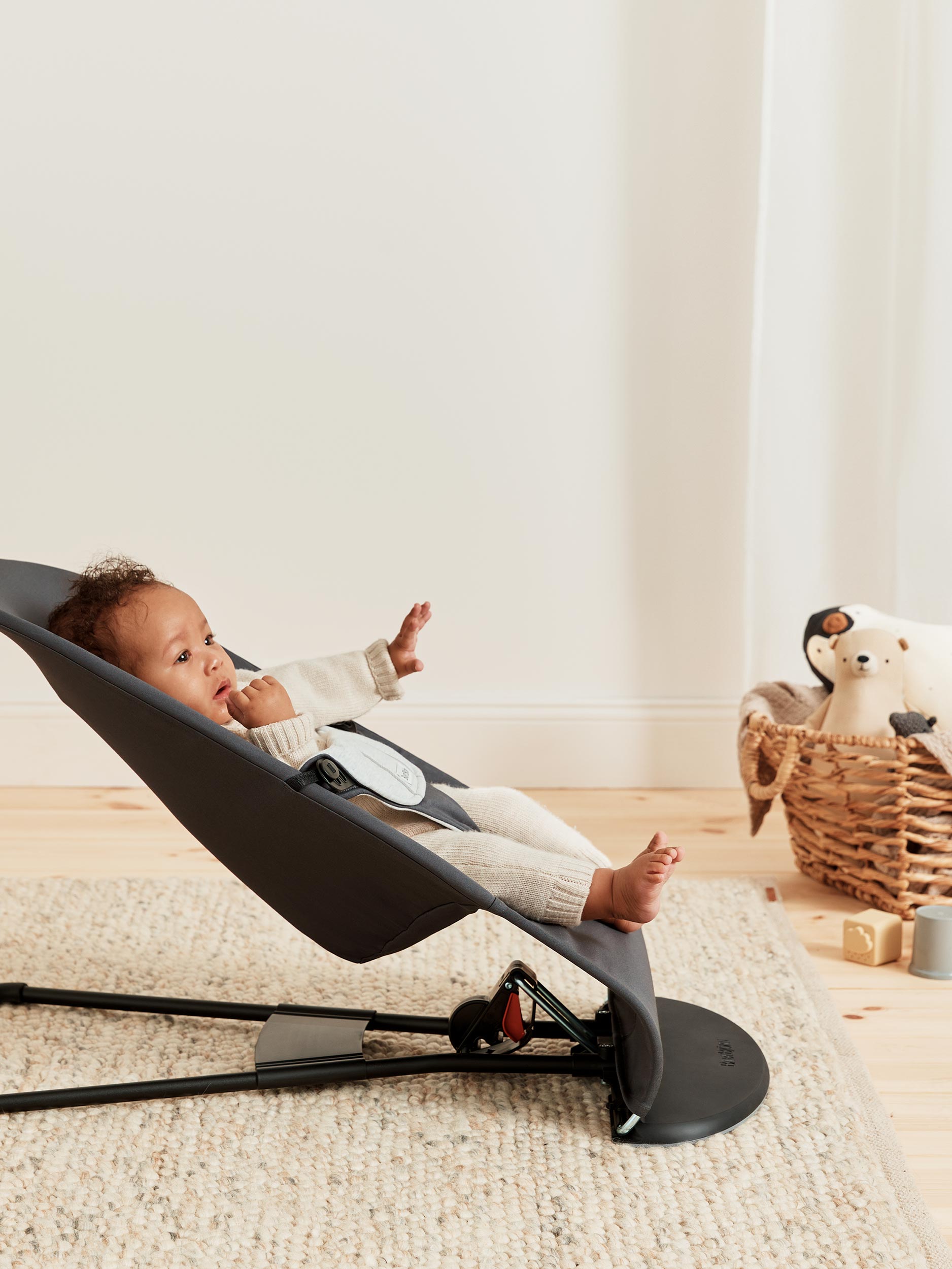 Přirozené houpání a vývoj dítěte s BabyBjorn Balance Soft