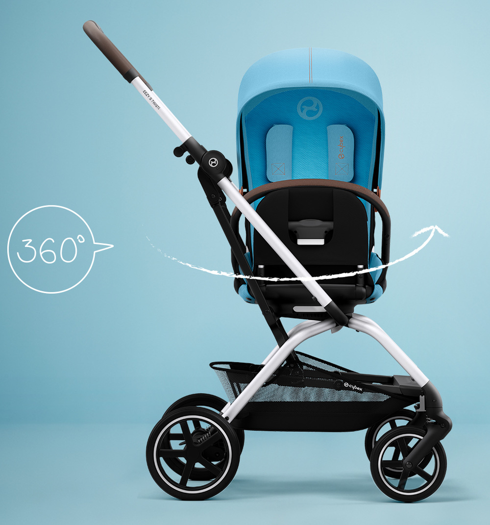 Cybex Eezy S Twist+ 2 otočné sedátko 360°