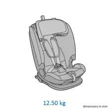 Maxi-Cosi Titan Plus i-Size - Hmotnost