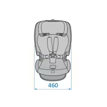 Maxi-Cosi Titan Pro i-Size - vnější rozměry 1