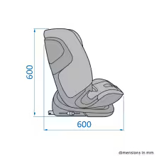 Maxi-Cosi Titan Pro i-Size - vnější rozměry 3