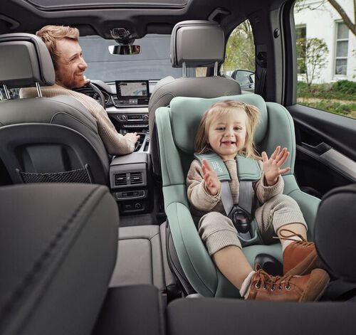 Delší převážení dítěte zády ke směru jízdy v Britax Romer Dualfix 5Z