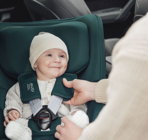 Měkké ramenní polštářky v Britax Römer Dualfix Pro