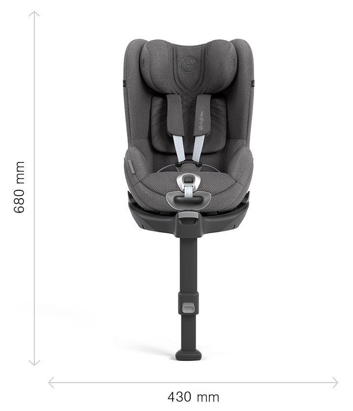 Autosedačka Cybex Sirona T – pohled zepředu