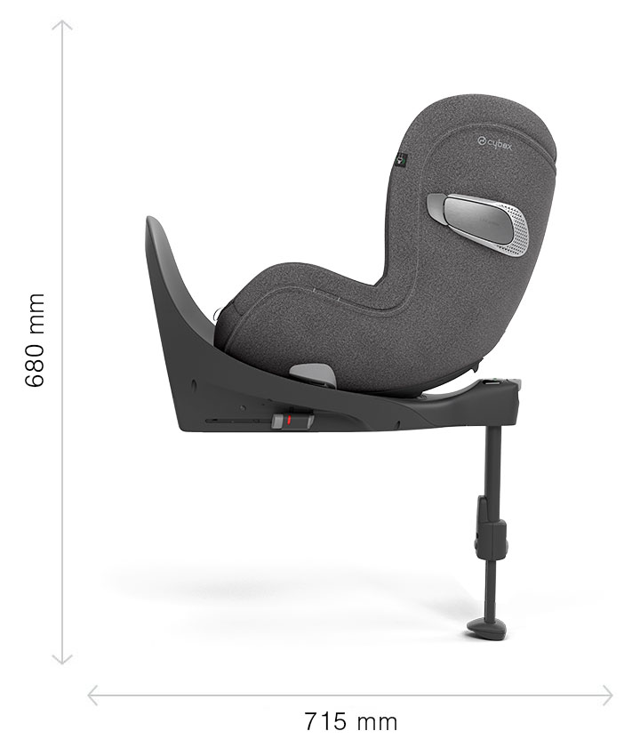 Autosedačka Cybex Sirona T – pohled z boku