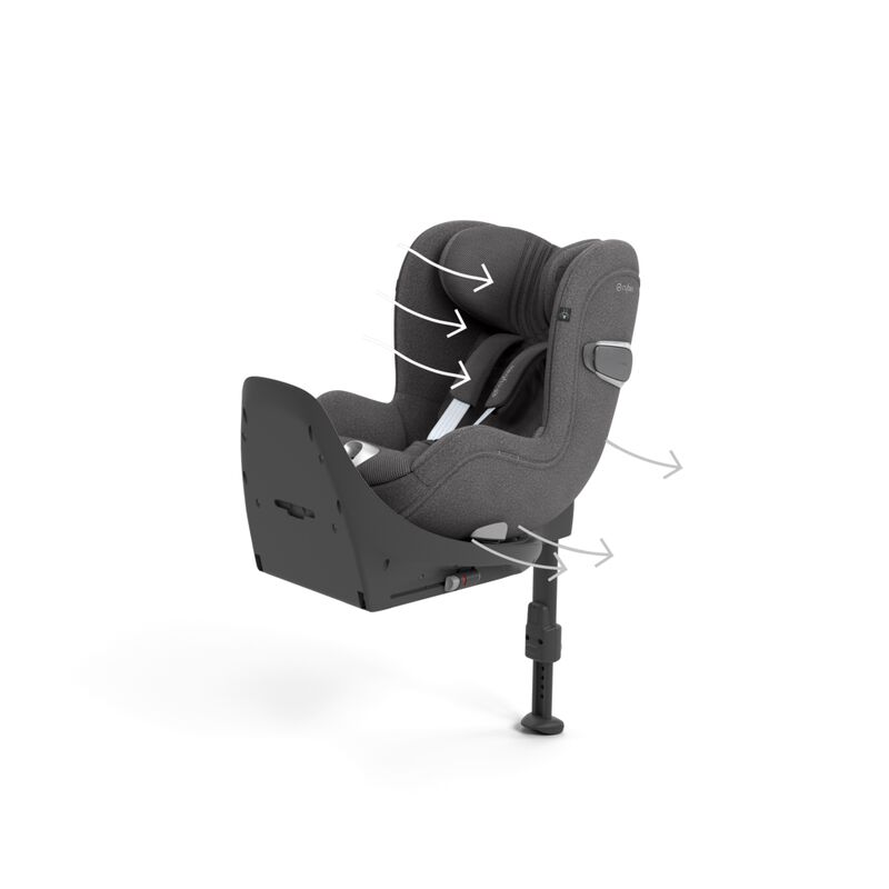 Cybex Sirona T i-Size – optimální cirkulace vzduchu