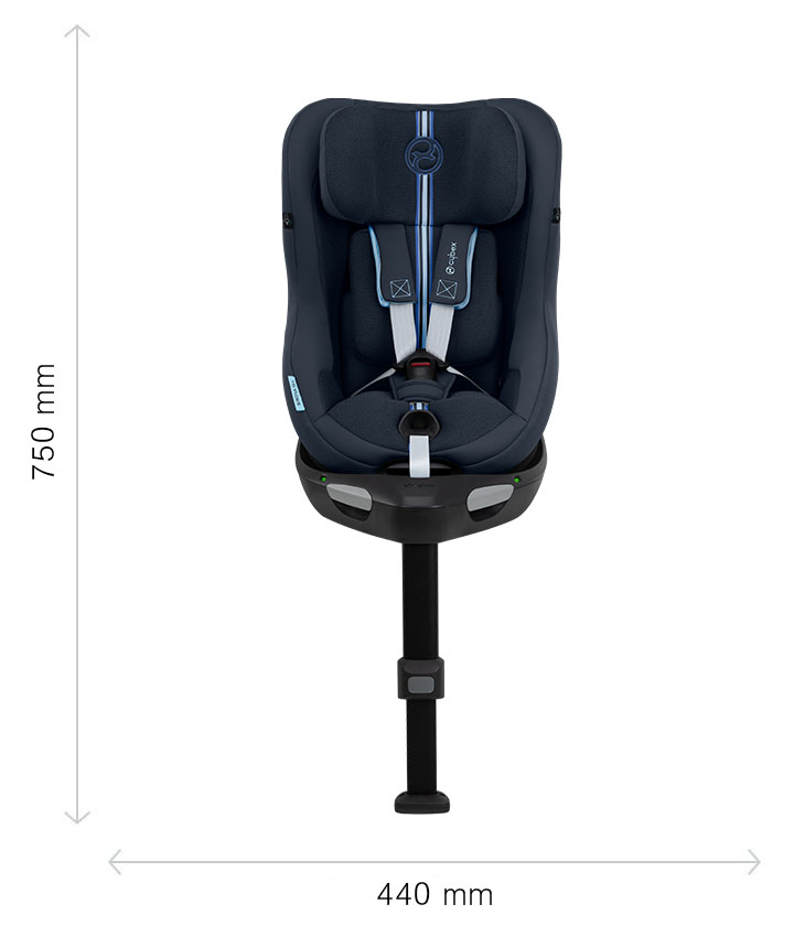Cybex Sirona Gi i-Size - pohled zepředu