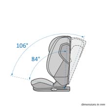 Maxi-Cosi Rodifix Pro2 i-Size úhel sedátka