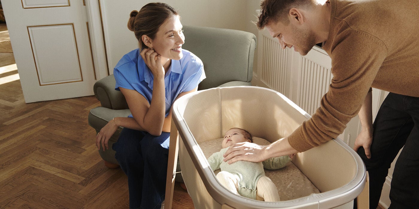 Stokke Snoozi bassinet, grows with your child