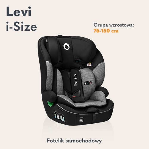 Adaptace na růst dítěte Lionelo Levi i-Size