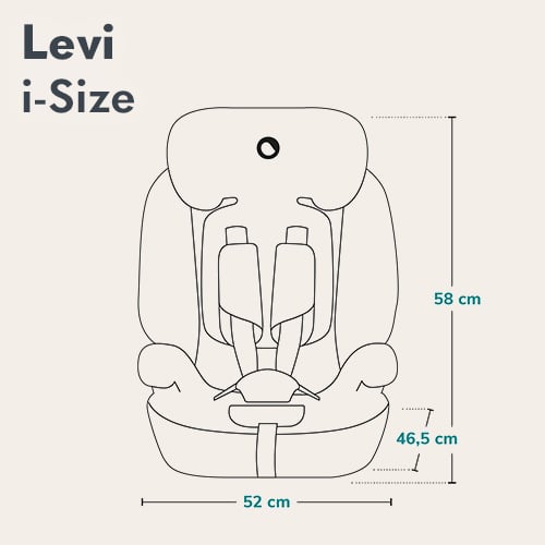 Lehká konstrukce a rozměry Lionelo Levi i-Size