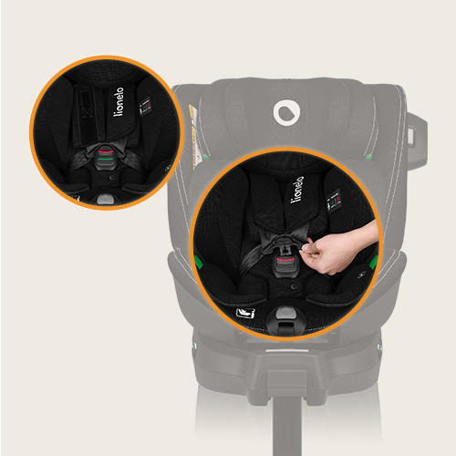BuckleAlarm v autosedačce Harmony i-Size