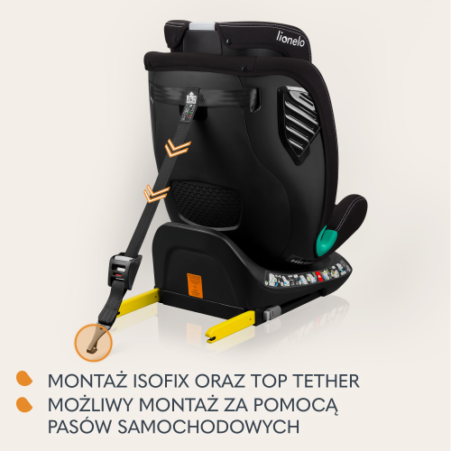 Intuitivní montáž autosedačky Bastiaan One i-Size