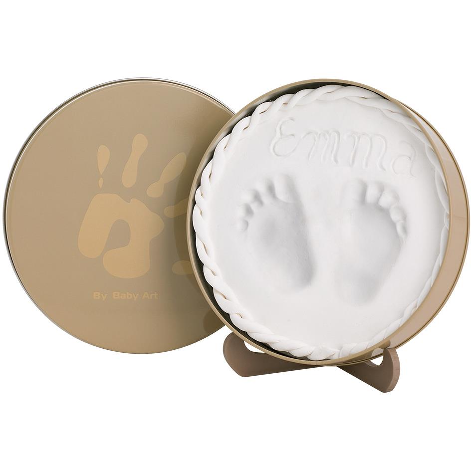 Baby Art Magic Box imprint kit with plaster and tin