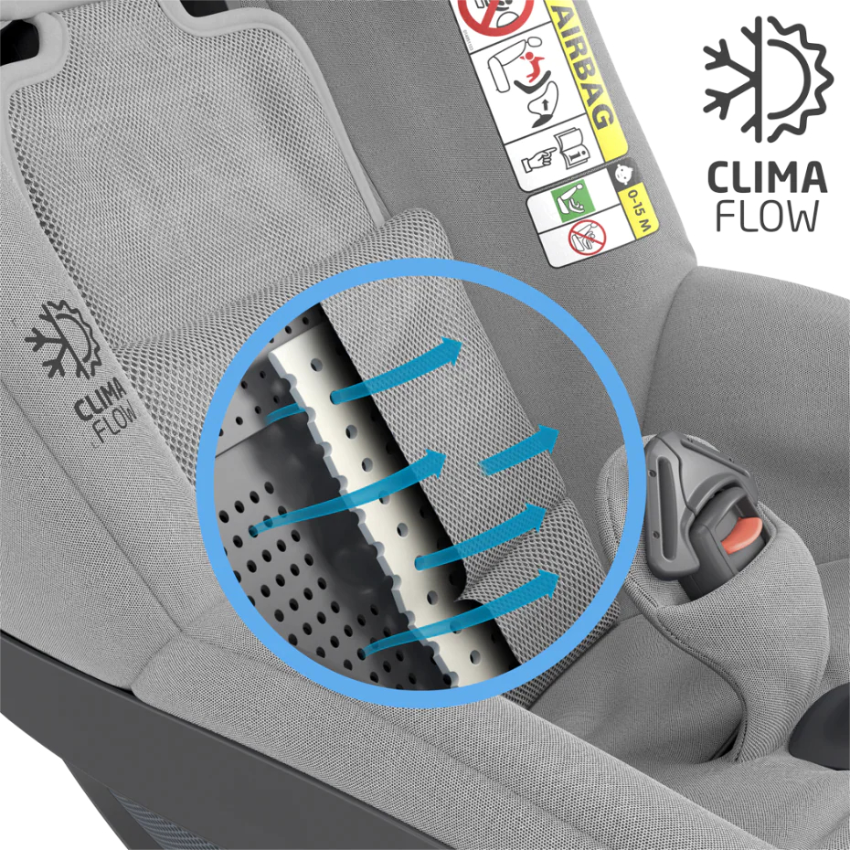 Maxi-Cosi Pearl 360° ventilační systém ClimaFlow