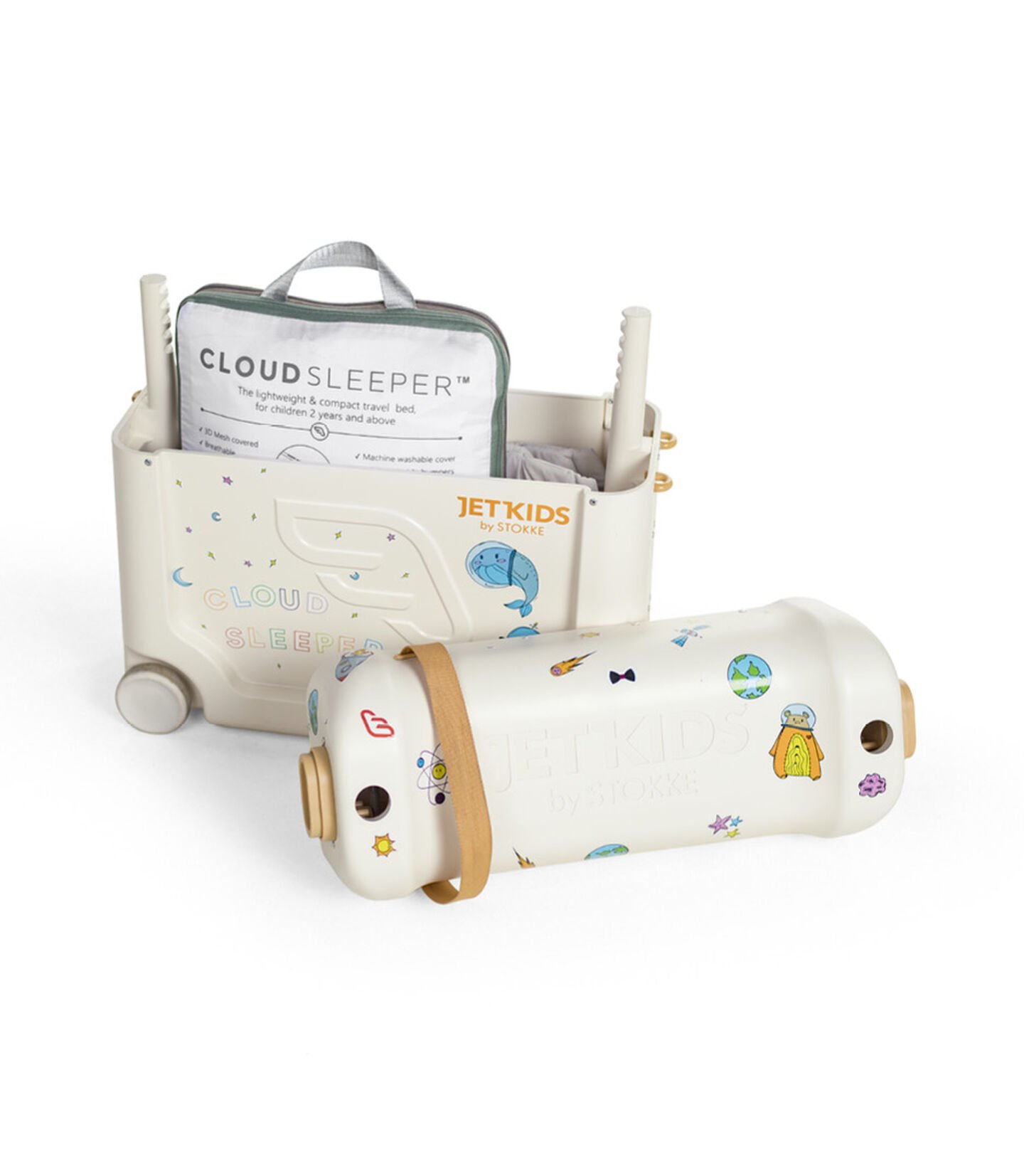 STOKKE JETKIDS CLOUDSLEEPER　ストッケ Dmuchane łóżeczko dziecięce | CloudSleeper™ JetKids™ Stokke