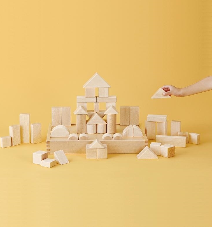 Geni drewniane klocki Tsumin Natural TOMI.pl