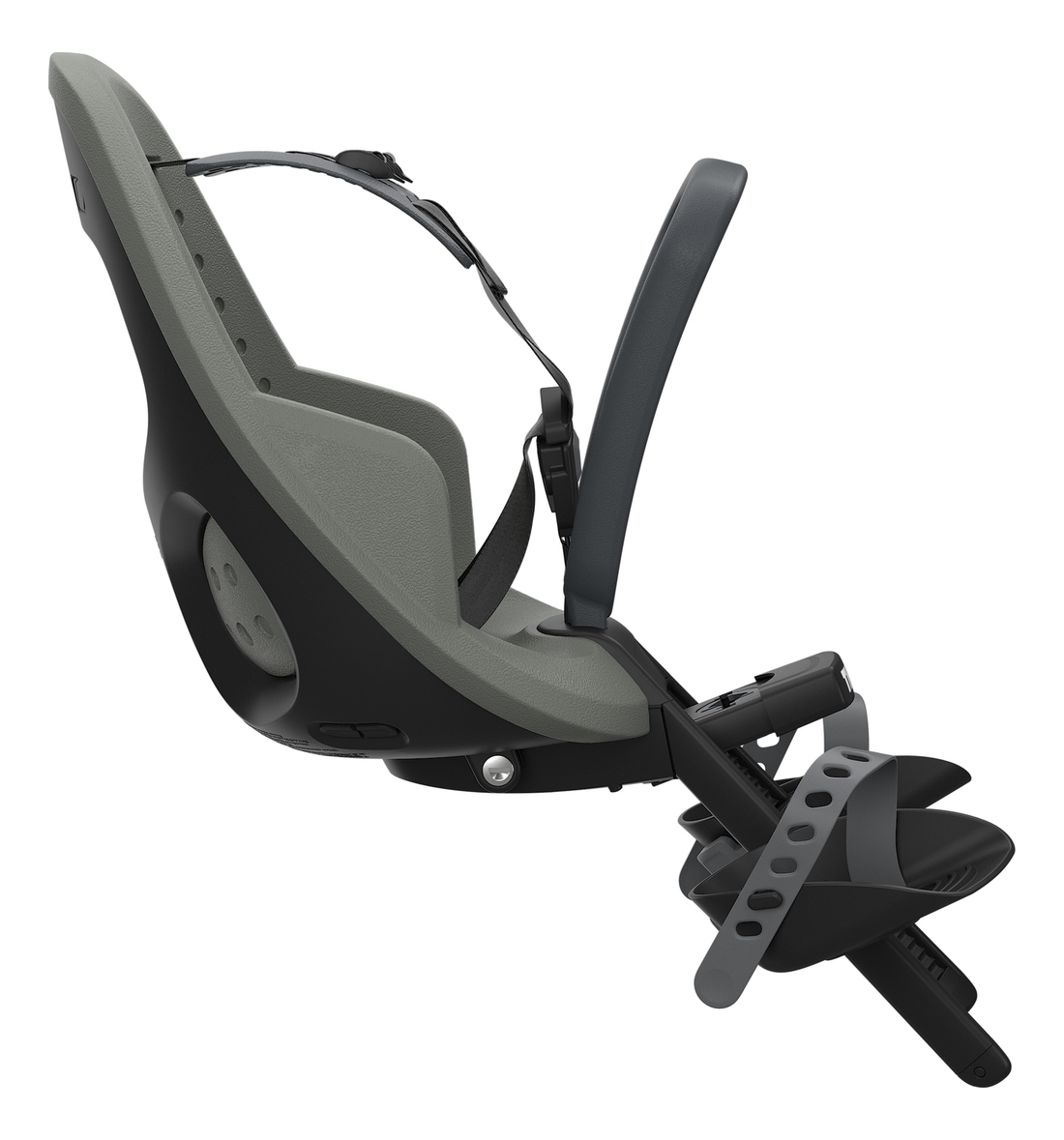 Thule Rembourrage Tête Yepp Mini – Appui-tête Pour Siège Vélo Enfant, Lavable, Avec Bande Velcro Pour Peluche, Blanc/violet