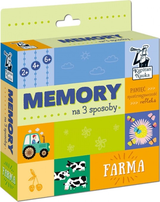 Kapitan Nauka Memory na 3 sposoby: Farma 4 lata+ | TOMI.pl