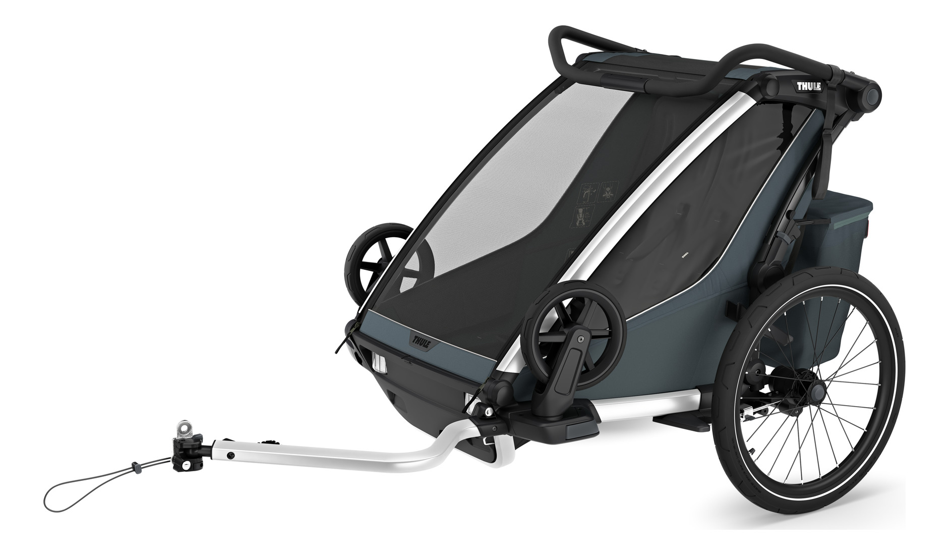 Thule Chariot Cross 2 Double | Premium 2w1 | TOMI