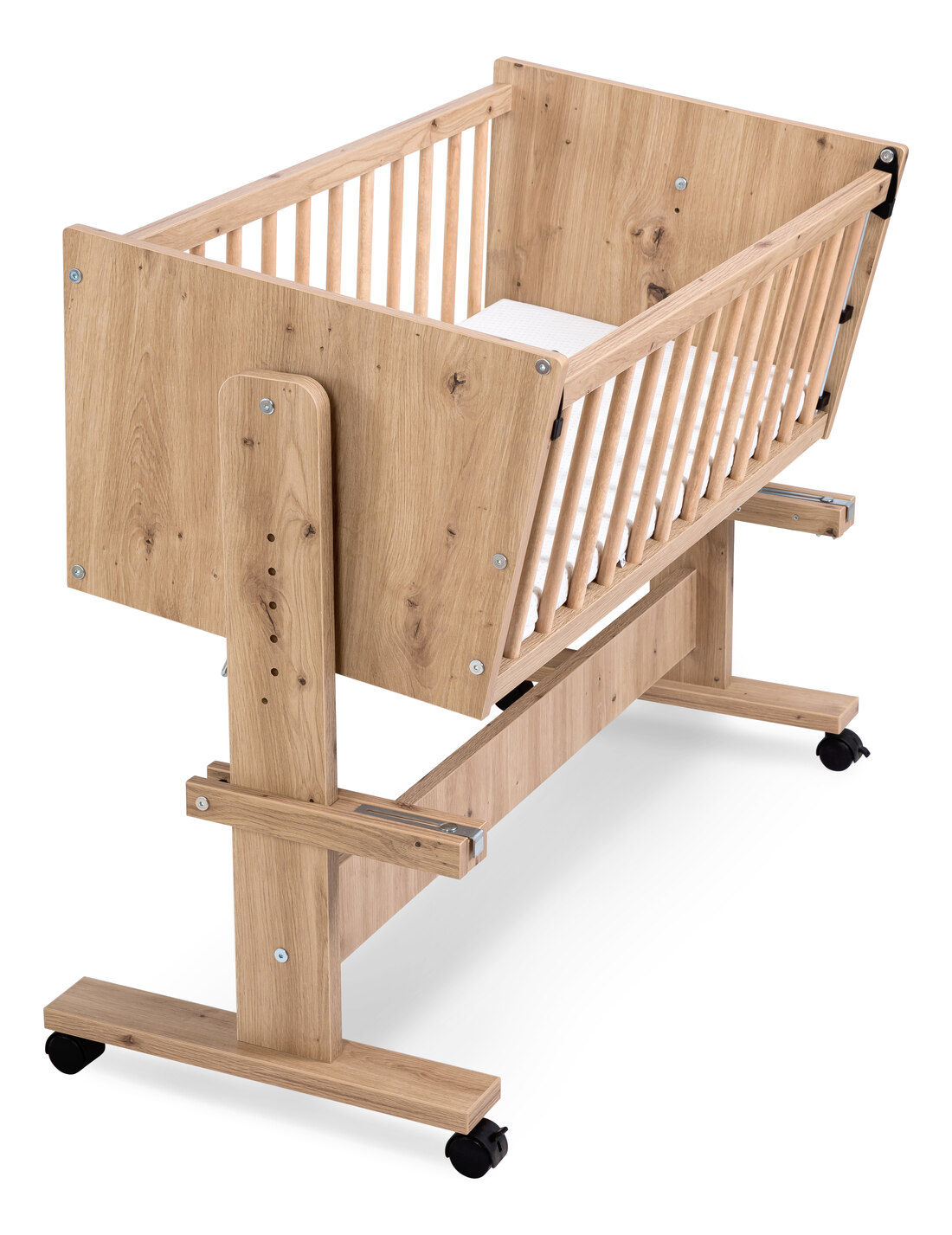 LittleSky Zoya Dąb | Premium 5w1 Kołyska | TOMI