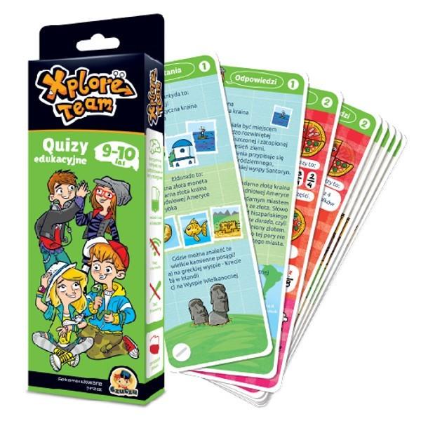 Xplore Team Quizy Edukacyjne 9 10 Lat Xplore Team Quizy edukacyjne 9-10 lat | sklep dla dzieci TOMI.pl