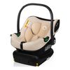 Lionelo Astrid i-Size with Base - Infant Car Seat (40-87 cm | 0-13 kg | Birth to 15 Months), Baza: baza Astrid, Kolor: Beige Sand, image 